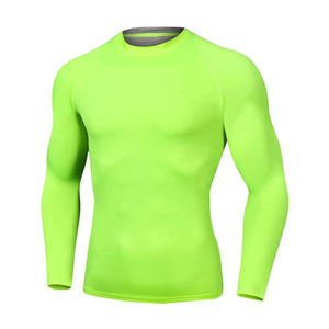 Créez votre propre rashguard de compression MMA BJJ personnalisé avec sublimation, en spandex/polyester, séchage rapide et respirant pour hommes - Product Image 1