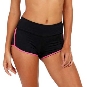 Shorts Deportivos de Compresión Alta con Logotipo Personalizado OEM, Suaves como la Mantequilla, Elásticos, con Corte en Contraste, para Mujer - Product Image 2