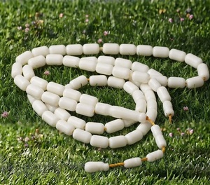 Tasbih en résine, Misbaha, 33 perles, chapelet de prière islamique, perles de Dhikr, souvenir religieux, cadeau de l'Aïd - Product Image 3