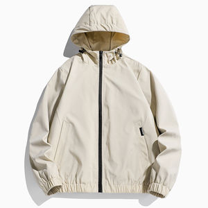 เสื้อโค้ทกันหนาวผู้ชายแบบซอฟต์เชลล์ ไซส์ใหญ่ แจ็คเก็ตบุขนหนา มีฮู้ด สำหรับตั้งแคมป์ รุ่นปี 2026 - Product Image 1