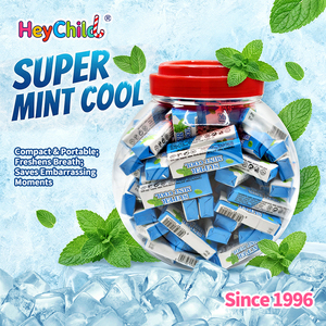 Bonbons en gros personnalisés sous marque privée, <span class=keywords><strong>chewing</strong></span>-<span class=keywords><strong>gum</strong></span> super menthe rafraîchissant, pour une haleine fraîche, emballage portable en pot, collations quotidiennes, OEM/ODM - Product Image 3