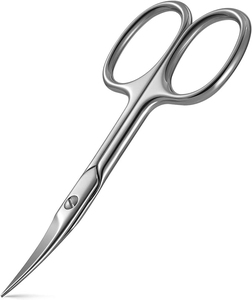 Ciseaux à ongles professionnels en acier inoxydable durables, lot de 2, coupe précise et droite, pour manucure et pédicure - Product Image 1
