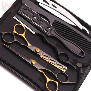 Professional Hair Styling Tools <b>Set</b> with Stainless Steel Scissors Comb Thinning Shears for <b>Barber</b> Salon Home Use - Product Image 2
