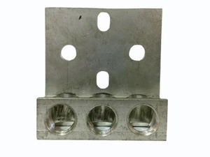 Premium 3 way terminal <b>block</b> DIN rail <b>mounting</b> brass electrical connector for panel wiring and distribution - Product Image 2