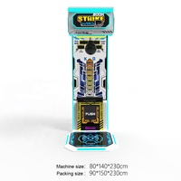 Machine de jeu d'arcade commerciale en métal, type Punching Machine, Boxe et Basketball de rue, avec mesure de force, affichage des scores LED et fonctionnement à monnayeur