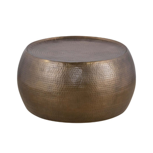 Awesome Hammered Metal Coffee <b>Table</b> <b>Gold</b> Finished For Home Hotels Living Room Decorative Furniture <b>Round</b> Coffee <b>Table</b> - Product Image 6