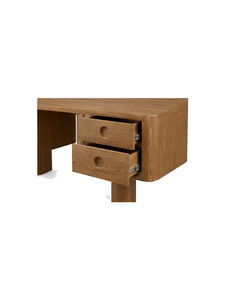Modern Wood Ergonomic <b>Office</b> <b>Desk</b> <b>with</b> <b>Drawer</b> Lower Shelf Durable Eco-Friendly Compact Laptop Table for Living Room or Bedroom - Product Image 2