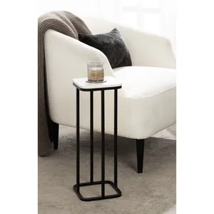 Luxury Modern Metal Console <b>Table</b> with Storage and Wood Top Oval <b>Coffee</b> <b>Table</b> by Zahid Exports - Product Image 5