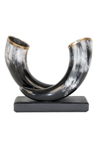 Soporte para Bebidas de Cuerno de Búfalo 100% Natural, Tamaño Personalizado, para Agua y Café, Artesanía Natural a Bajo Precio - Product Image 2