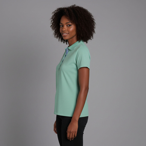 Camiseta Personalizada para Mujer, 100% Algodón Tejido, Transpirable, con Logotipo Serigrafiado, Apliques, de Secado Rápido, para Verano - Product Image 2