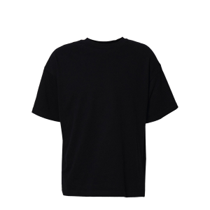 เสื้อยืดผู้ชายทรงหลวมโอเวอร์ไซส์ ผ้าถักนิตติ้งจากใยฝ้ายและใยไผ่ ทรงบ็อกซี่ ไหล่ตก หนานุ่ม สไตล์ลำลอง ฮิปสเตอร์ ไม่หดตัว ซักเร็ว - Product Image 6