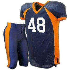 Uniformes de football américain personnalisés en polyester respirant pour adultes - Tenue d'équipe à séchage rapide, couleur et logo personnalisés, confortables et durables - Product Image 4