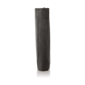 Cartera Plegable de Cuero Genuino Personalizada para Hombre, con Bloqueo RFID, Minimalista, Corta, para Uso Diario, Negra, Estilo Minimalista - Product Image 4