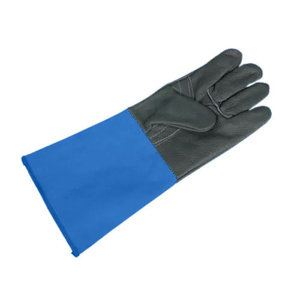 ถุงมือเชื่อม TIG หนังวัวแท้คุณภาพพรีเมียม หนังฟอกและหนังแยกชั้น สำหรับงานอุตสาหกรรม ป้องกันการบาด ป้องกันไฟฟ้าสถิตย์ ป้องกันความร้อน - Product Image 4
