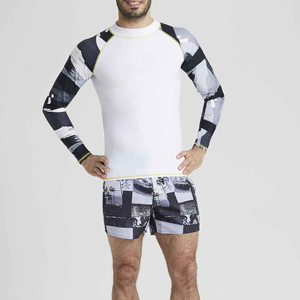 High Quality <b>Men's</b> Long Sleeve Rush Guard <b>Compression</b> <b>Shirt</b> Latest Design From Best Manufacturer <b>for</b> Rash Guard Protection - Product Image 2