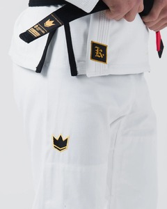 Professional Kingz Comp 450 V6 Jiu Jitsu Gi Brazilian White Kingz Jiu-Jitsu Gi Martial <b>Arts</b> Uniform Fighter Gi Kingz Kimono <b>Sets</b> - Product Image 5