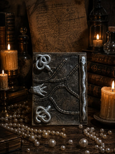 <b>Hocus</b> <b>Pocus</b> Spell <b>Book</b> Winifred Sanderson's Spell <b>Book</b> of Shadows Grimoire Fantasy Handmade Leather Journal Halloween - Product Image 4