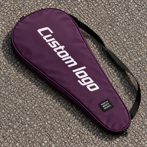 Funda Protectora para Raqueta de Squash con Estampado Personalizado en Forma de Lágrima y Correa para el Hombro, Estuche Personalizado para Equipo - Product Image 3