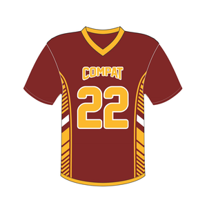 Customized Lacrosse Jersey 100% Breathable Polyester Mesh Sublimated Team Uniform Anti-Shrink Quick Dry Stitched Sportswears - Product Image 2