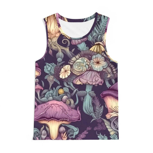Camisetas sin mangas de punto para hombre, transpirables, de secado rápido, con impresión digital por sublimación, color personalizable frontal, venta al por mayor - Product Image 1