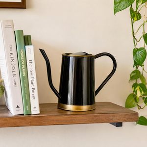 Arrosoir en métal pour usage intérieur et extérieur, arrosoir de jardin à long bec, pot d'arrosage décoratif pour plantes, pour la maison et le jardin - Product Image 3
