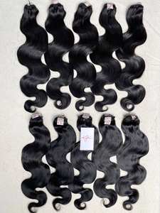 Extensiones de Cabello Humano Virgen Súper Doble Trama Ondulado, 100% Cutícula Alineada, Sin Procesar, Vietnamita, Doble Trama a Máquina - Product Image 4