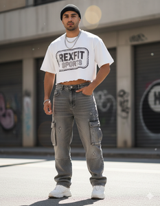 Camisetas de Alta Calidad con Hombros Caídos y Estampado, Camisetas Personalizadas de Algodón Oversize, Fabricante de Camisetas de Streetwear - Product Image 1