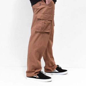 Pantalones Cargo para Hombre de Alta Calidad, Personalizados, 100% Algodón, Corte Ajustado, Material Personalizado, Color Sólido, Tejido de Punto, para Uso Casual - Product Image 2