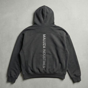 Sudadera con Capucha Térmica de Forro Polar para Hombre, Cálida para Invierno, Estilo Urbano, Edición Europa, Colección Maluza Industries - Product Image 3