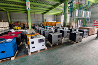 Groupes électrogènes à gaz GPL/GNL 12kW 15kW 20kW 30kW 40kW 50kW, monophasés/triphasés, refroidis par air, 4 temps, pour usage industriel en usine
