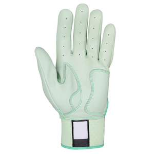 Gants de frappe en cuir vert menthe, respirants, avec fermeture auto-agrippante, unisexes, pour adultes, pour l'entraînement - Product Image 3