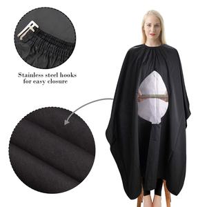 Capas de Barbería con Diseño Personalizado, 100% Poliéster, Impermeables, Resistentes al Agua, Cintura Ajustable, Cómodas, Color y Logotipo Personalizables - Product Image 2