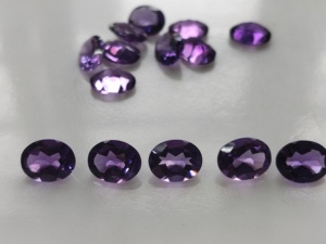 Natural <b>African</b> Amethyst 9x7MM Oval Cut Purple Best Quality Loose Gemstone Certified for Jewelry Making - Product Image 3