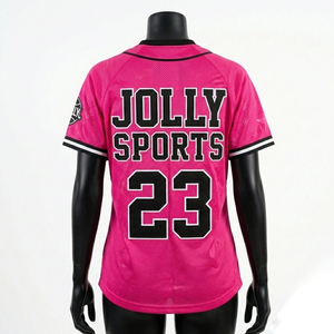 Camiseta de Béisbol para Mujer, 180 GSM, Malla de Poliéster Premium, Naranja y Negra, Logotipo Personalizado con Costuras en Tela Tackle Twill, Camiseta de Béisbol de Algodón para Mujer - Product Image 6