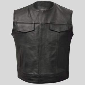 Veste de motard A1 iconique pour homme, légère, respirante, avec fermeture éclair et col en V, personnalisable avec logo, idéale pour l'été - Product Image 2