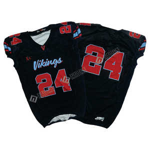 Camiseta de Fútbol Americano Personalizada de 6 Paneles a Precio Económico, Sublimada, Transpirable, Ligera, de Manga Corta - Product Image 5