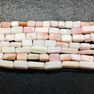 ลูกปัดพลอยโอปอลสีชมพูธรรมชาติทรงสี่เหลี่ยมขัดเงา สีชมพูอ่อน สำหรับทำเครื่องประดับ งานฝีมือ DIY ขายส่งจำนวนมาก - Product Image 5