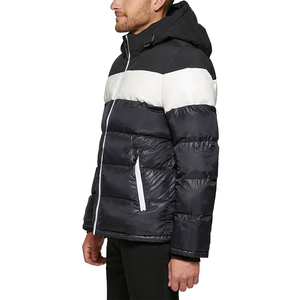 Fashion Casual Clothing 2024 Streetwear Puffer Jacket Men <b>Thick</b> Warm <b>Winter</b> Jackets Hooded <b>Coat</b> Men Cotton Padded Jacket - Product Image 3