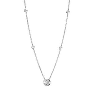 สร้อยคอรูปไข่ประดับเพชร - Product Image 6