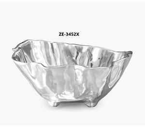 Elegante tazón contemporáneo hecho a mano para exhibición, tazón decorativo artístico de lujo para interiores de alta gama, chapado, seguro, de Zahid Exports. - Product Image 4