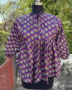 Túnica de algodón estampada para mujer, minivestido con cuello redondo, informal, holgado, para verano - Product Image 5