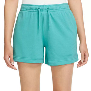 Shorts de survêtement pour femmes de haute qualité, en gros, personnalisés, couleur unie, 100% coton molletonné, décontractés pour l'été et la randonnée - Product Image 3