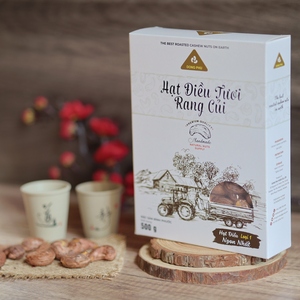 Noix de cajou Dong Phu du Vietnam, prêtes à l'emploi, 500g, grillées, non décortiquées, W240, emballées dans un coffret cadeau en papier premium - Product Image 2