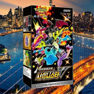 Pokémon Shiny Star V, Juego de Cartas Coleccionables de Anime, Versión Coreana, Caja Portátil de Cartas Coleccionables de Personajes - Product Image 1