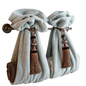 Serviette de toilette en gaze de coton 100 % biologique ultra douce à 6 couches, en mousseline froissée, pour le visage, écologique, pour les soins de la peau et le bain, vente en gros - Product Image 4
