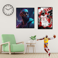 Peinture lenticulaire 3D de haute qualité Kobe Bryant, images d'anime 3D pour animaux de compagnie, 30*40 cm, affiches d'anime 3D pour décorations