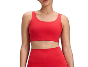Conjunto de Yoga Rojo sin Costuras para Mujer, Top Corto de Cintura Alta, Leggings hasta la Pantorrilla, Ropa Deportiva, Traje de Dos Piezas para Fitness y Entrenamiento - Product Image 2