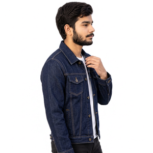 Chaquetas Vaqueras Personalizadas con Pedido Mínimo Bajo, Chaquetas Vaqueras Personalizadas para Marcas en Línea, Lavado Ácido, Entrega Rápida - Product Image 3