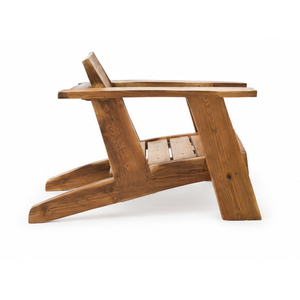 Chaise de relaxation moderne en bois massif pour l'extérieur, meubles de jardin, chaise de salon en bois - Product Image 3