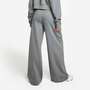 2026 New Arrival Polyester/Cotton <b>Women's</b> Sweatpants Elastic Waist Custom Screen Printed Logo Heavyweight Fleece Solid <b>Colour</b> - Product Image 6